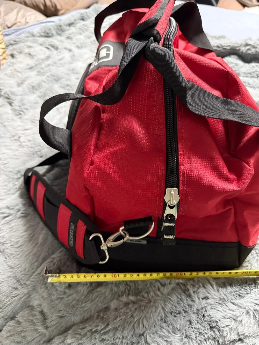 OGIO Lincoln Electric Red and Black Men’s Duffel Bag with Shoulder Strap